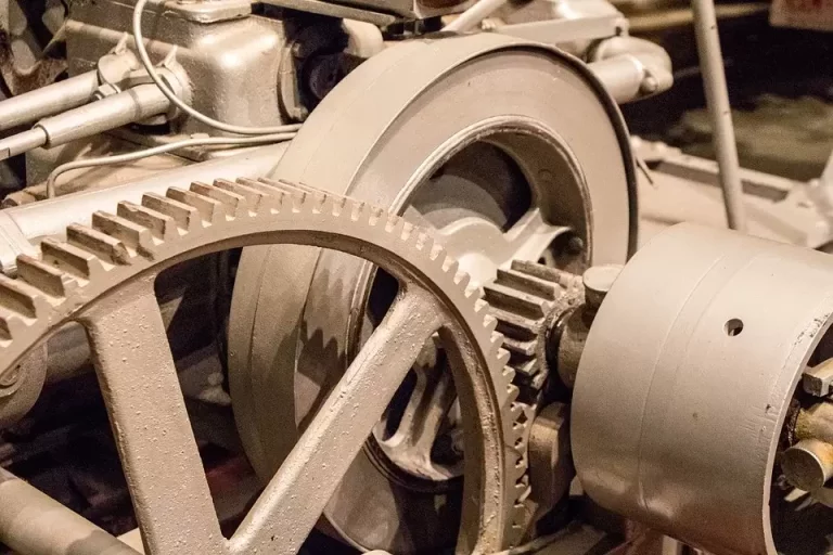 Engrenages d'une vieille machine