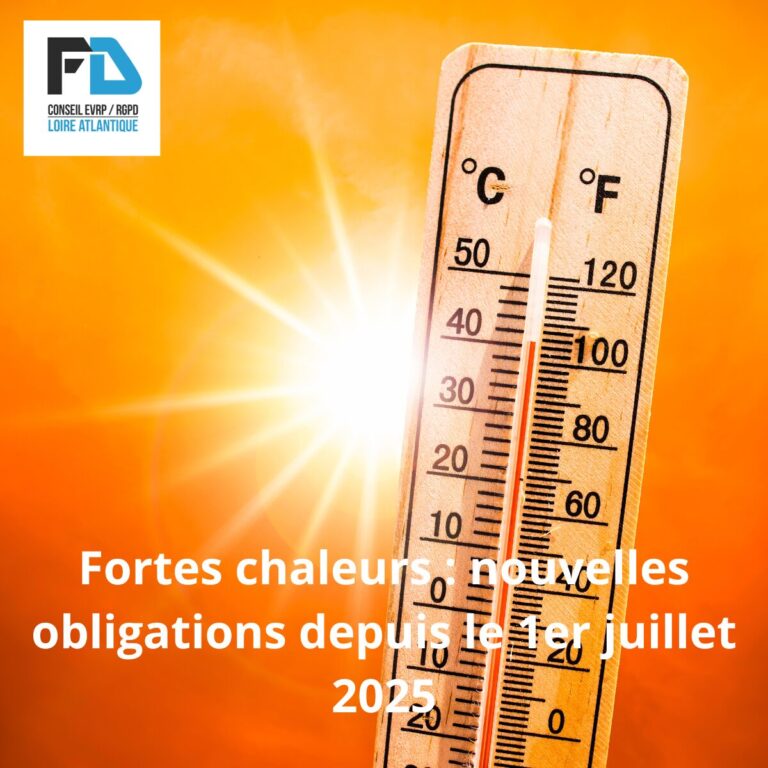 Fortes chaleurs au travail : vos nouvelles obligations au 1er juillet 2025