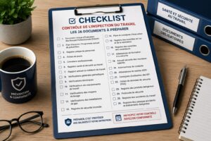 check list des 26 documents à tenir prêts en cas de contrôle de l'inspection du travail
