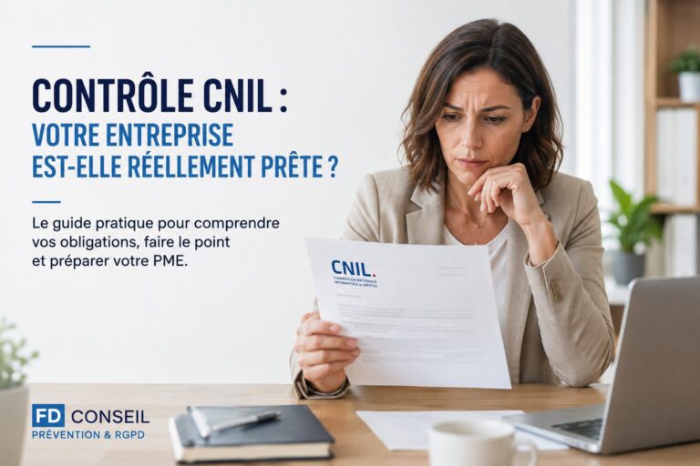 Contrôle CNIL : votre entreprise est-elle réellement prête ?